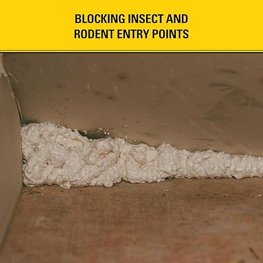 Stanley F993 Expanding Foam Sealant Spray – (12x12oz) Gaps & Cracks Filler, PestBlocker for Indoor/Outdoor Use – Paintable, Waterproof, Polyurethane Insulation Foam with Straw Applicator | 12 Pack