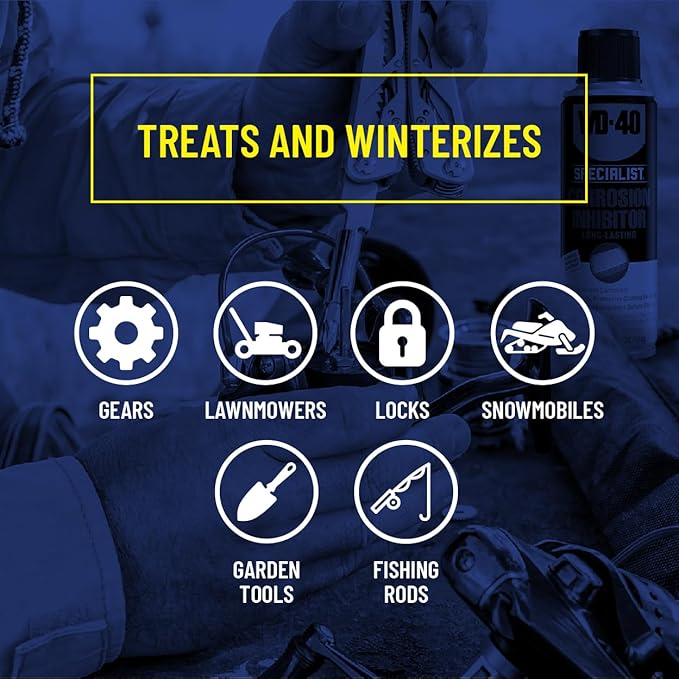 WD-40 Specialist Corrosion Inhibitor, Long-Lasting Anti-Rust Spray, 6.5 OZ