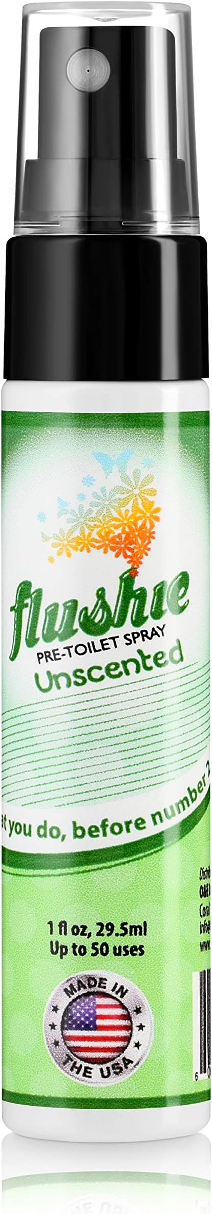 Flushie Pre-Toilet Sprays for Poop Travel Size Toiletries Bathroom Spray for Poop Spray for Toilet Deodorizer Traveling Essentials Poop deodorizer Poop Odor eliminator