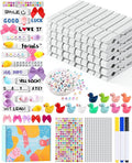 Cheer Pins for Backpack Cheer Stuff Kit 70 White Colored Clothes Pins with Mini Resin Ducks Bows Letter Beads Team Cheerleaders Gifts Bulk Pin Me Ribbon for Bag Decorations Competition Spirit Clips