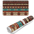 Aztec Ironing Mat Ironing Board Pad Heat Resistant, Portable, Quilting & Travel Blanket 32 x 16 Inch Aztec Print Small Ironing Mat for Table Top,Countertop,Etc