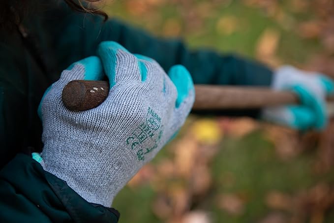 G & F Products G & F Rubber Latex Double Coated Work Gloves for Construction, gardening gloves, heavy duty Cotton Blend