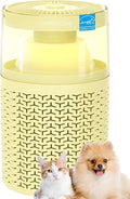 AIRROMI Pet Air Purifier for Home Bedroom Covers 658 Ft²,with Activated Carbon Filter,Aromatherapy,Nightlight, and Quiet 360°Intake Tackles,Filters Smoke,Pet Hair,Dander,Allergies,Odors,A2002 Yellow