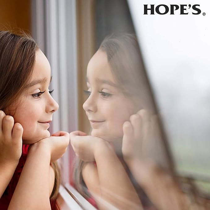HOPE'S Perfect Glass Cleaner, Streak-Free, Ammonia-Free Window, Mirror, Screen, and Shower Door Cleaner, Indoor and Outdoor Glass Surfaces, 32 Fl Oz Spray Bottle and 67.6 Fl Oz Refill, Pack of 4