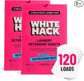 Laundry Detergent Sheets | Clothes Detergent Laundry Soap Sheets for Travel - Mess-Free, Ultra Concentrated, Recyclable Packaging, Stain Fighting - Refreshing Mist Scent, 120 Count
