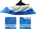OhanaPro Premium Disposable Non Slip Boot & Shoe Covers - Pack of 50 - Waterproof Double Layer Bottom - Extra Thick, Durable, Recyclable - One Size Fits Most
