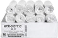 Aluf Plastics HCR-303713C High Density Star Sealed Coreless Roll Bags, 30 gal, Polyethylene, 30" x 37", Clear (Pack of 500)