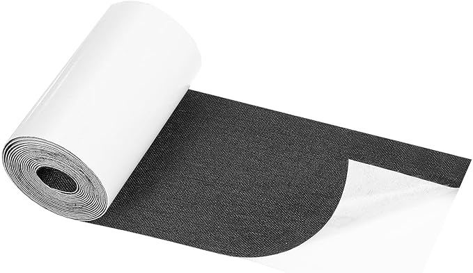 Repair Patches Repair Tape Self-Adhesive DIY Repair Patch Linen Gear Patch for Sofa, Furniture, Chair, Clothing,Tents,3.5x79 Inch,Black