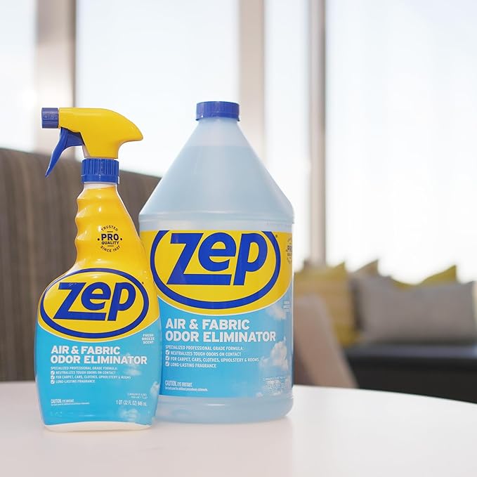 Zep Air and Fabric Odor Eliminator - 32 oz (Pack of 4) ZUAIR324 - Refresh Your Home, Office and Business