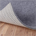 Non Slip Rug Pad Grippers - 3x5, 1/8" Thick, (Felt + Rubber) Double Layers Area Carpet Mat Tap, Provides Protection and Cushioning for Hardwood or Tile Floors