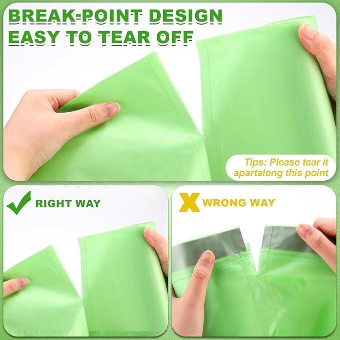 200 Count 13 Gallon Compostable Trash Bags with Drawstring Heavy Duty Extra Thick 1 Mil Kitchen Food Scrap Waste Bag Tear Resistant for Lawn Yard Home Kitchen Office