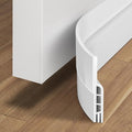 Holikme Door Draft Stopper Under Door Draft Blocker Insulator Doors Sweep Weather Stripping Noise Stopper Strong Adhesive, White