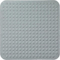 ENKOSI Extra Large Square Non Slip Shower Mat - 31 x 31-inch XL Bathroom Shower Mat - Square Shower Matts for Shower Stall Floors | Secure Suction Cups and Drain Holes (31x31 Mint Green)