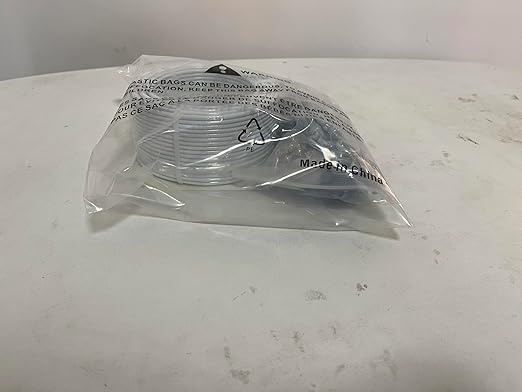 Turnbuckles for Cables Wire, 1/8" X 100Ft White PVC Coated Wire Rope Kit, Multi-use Steel Cable for Grape Vines/Clothes Line Outdoors for T Post/String Light Hanging/Garden Wire