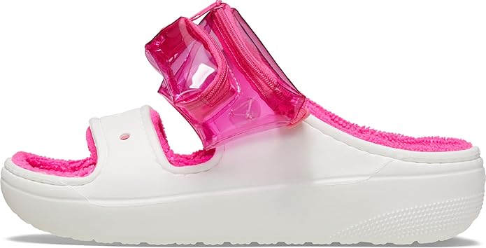 Crocs Unisex Adult Classic Cozzzy Towel Sandals, Fuzzy Slippers and Slides