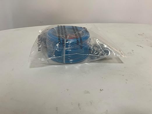 Turnbuckles for Cables Wire, 1/8" X 100Ft Blue PVC Coated Wire Rope Kit, Multi-use Steel Cable for Grape Vines/Clothes Line Outdoors for T Post/String Light Hanging/Garden Wire