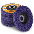 5" x7/8'' Stripping Discs Rust Remover Wheel Remove Paint and Oxidation Poly Strip Wheel Disc Abrasive Angle Grinding Wheel - 5 Pack(Purple)