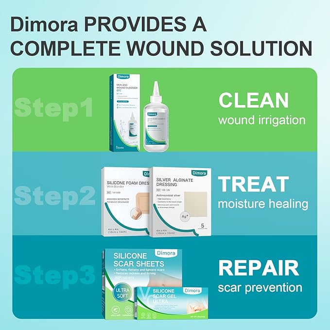 Dimora Paper Medical Tape 16 Rolls- Hypoallergenic White Surgical Tape for Sensitive Skin，Breathable First Aid Wound Tape with Pain-Free Removal，Secures Dressing and Medical Devices -1" x 10 Yards