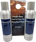 AP Fragrance Belfair Oaks Room Fragrance Air Freshener Spray - Concentrated Sandalwood Deodorizer - 2 Pack