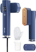 Steamer for Clothes Portable Handheld Garment Steamer,15s Fast Heat-up,100ml Water Tank,Steamer Ironing Gloves,20 Minutes of Continuous Ironing for Travel and Home