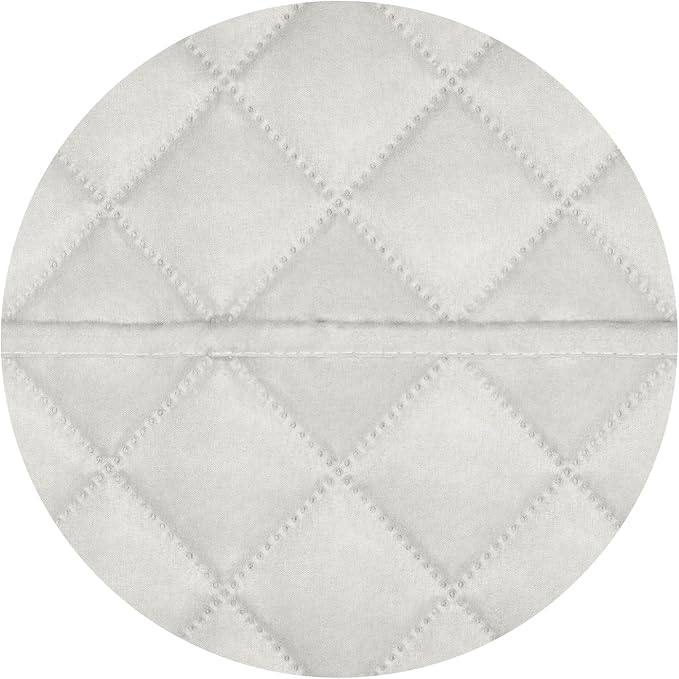 PureFit Reversible Quilted Sofa Cover, Water Resistant Slipcover Furniture Protector, Washable Couch Cover with Non Slip and Elastic Straps for Kids, Pets (Oversized Sofa, Ivory/Ivory)