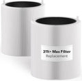 Leemone 2 Pack 311i+ Max Filter Replacement Compatible with Blue Pure 311i+ Max Air Purifier, Blue Pure F3MAX+, Activated Carbon Filter