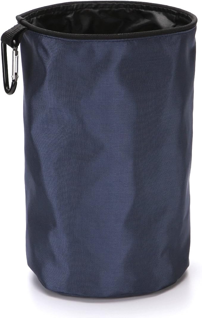 Clothespins Bag Hanging Clothesline Peg Organizer Storage Bags,Dust-proof (navy blue)