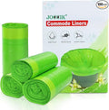 Commode Liners for Bedside Commode Vanilla Scented 100pcs Disposable Bags Universal Fit Most Standard Toilet Chair Bucket
