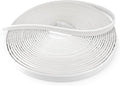 InstaTrim The Original Flexible Trim - 50ft White 1/2" Wide Caulk Tape - Adhesive Trim with Many Uses Including Caulking for Bathtubs, Sinks, Counters, Tile, Floors - Made in USA