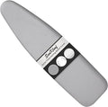 Extra Thick Ironing Board Cover and Pad, Resist Scorching and Staining, 15x54 Reflective Silicone Iron Board Cover With Padding, Elastic Edges, 4 Fasteners, Large Protective Scorch Mesh Cloth