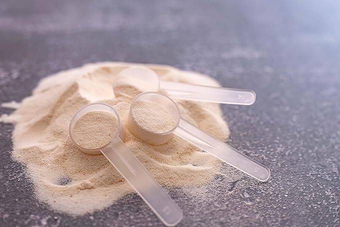 20 Measuring Spoons Set with Short Handle - 1 Teaspoon (5 ML) Clear Plastic Scoops for Creatine, Coffee, Grains, Spices, Powders, and Other Dry Goods, BPA Free, Kitchen Tools Measure, Fits in Jars