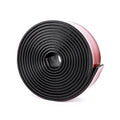 Neoprene Rubber Strips Self Adhesive Sheets, Rolls & Strips with Adhesive Backing Rubber Pads Self Stick Seal Gasket Tape for Matting Padding - 2" Wide x 1/8" Thick x 20' Long