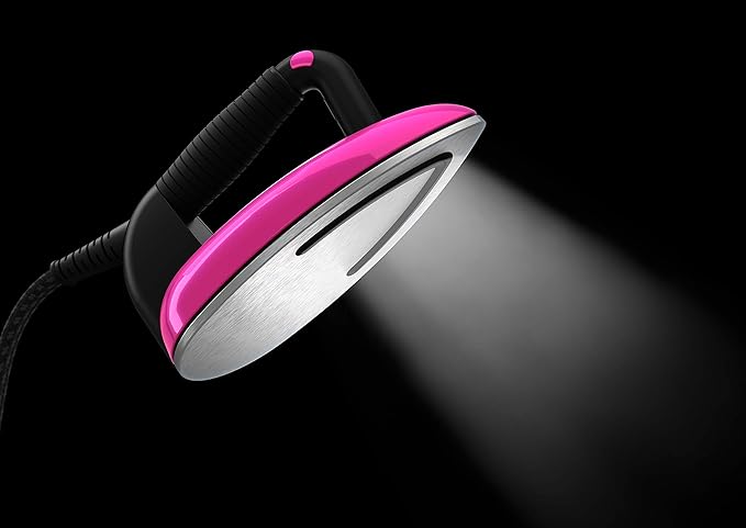 Laurastar Lift Plus Steam Iron in Pinky Pop: Swiss Engineered 3-in-1 Steam Generator That Irons, Steams, and Purifies Your Clothes