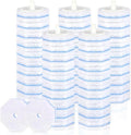 50 Count Disposable Toilet Wand Refills - Toilet Scrubber Refill with 5X Cleaning Power Toilet Bowl Cleaners, Bathroom Cleaning Supplies, No Falling Apart, Fresh Fragrance