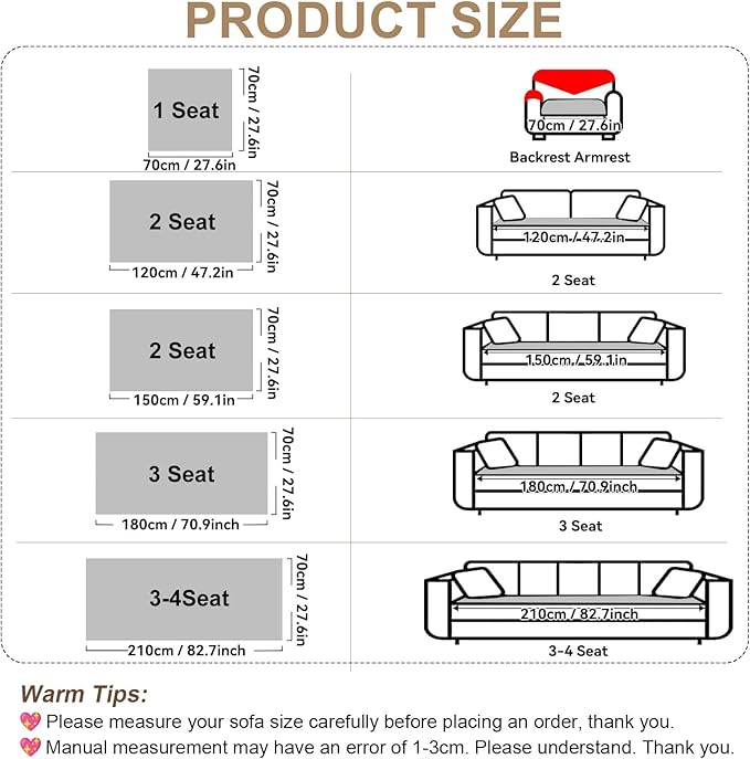OTOB All Season Couch Cover for Dogs Washable, Non Slip Fuzzy Plush Pet Couch Covers Kids Pet Friendly, Geometric Jacquard Modern Soft Loveseat Sofa Slipcovers Protectors (Gray, 27.6"x59.1")