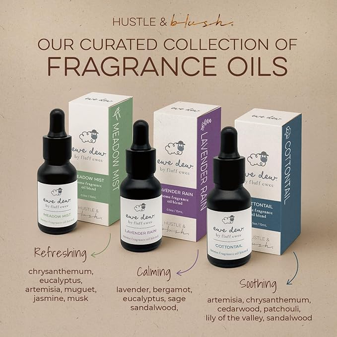 Laundry Essential Oils for Dryer Balls 15ml Lavender Rain - Blend of Laundry Fragrance Oil and Essential Oils Wool Balls, Compact & Multi-Use Essentials Oil for Diffusers and Candle Making Scents