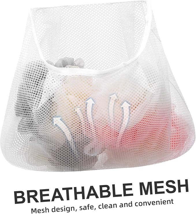 Cabilock 3pcs Mesh Hanging Bag Travel Underwear Organizer Bag Hand Inserts Organizer Undergarment Laundry Laundry Hamper Clothes Peg Hanging Groceries s Vegetable Pouch Pp