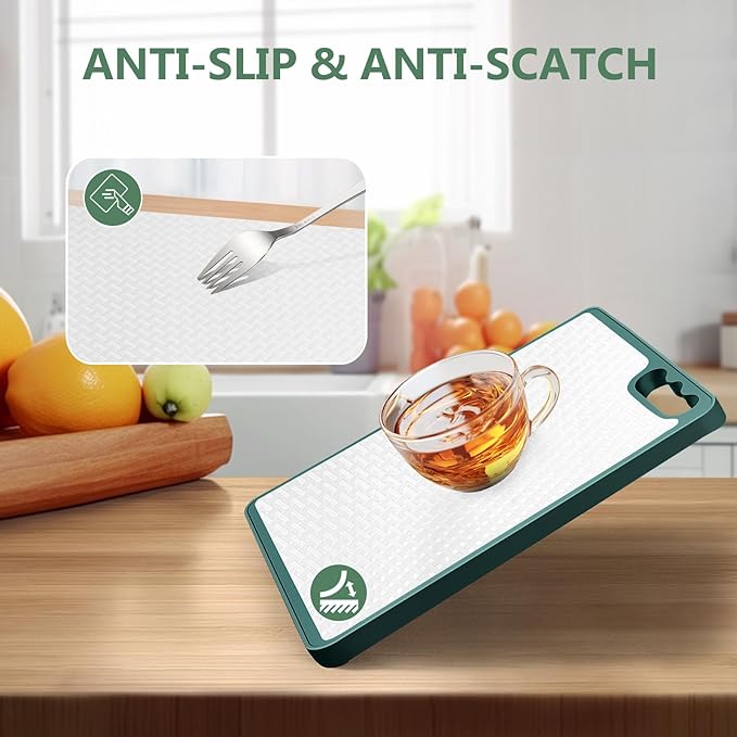 Shelf Liners, Non-Adhesive Drawer Liner, Waterproof & Oil-Proof Kitchen Cabinet Cupboard Liner Plastic EVA Material BPA Free Fridge Liner Mats Paper Protector for Shelves (White/12in x 120in)