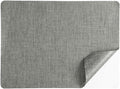 PATIKIL Linen Repair Patch, 8 x 11 Inch Self-Adhesive Linen Fabric Repair Patches for Sofa Couch Clothes Handbag Tents Car Seats Furniture, Medium Gray