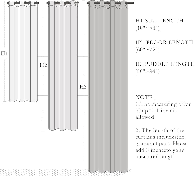 PONY DANCE Burnt Orange Short Blackout Curtains 36 inch Length for Kitchen, Privacy Small Black Out Grommet Half Window Drapes for Bathroom Cabinet Camper RV Bunk(W42 x L36 inch, 2 Panels)
