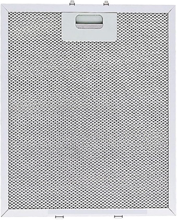 Upgraded version W10169961A (12" x 10.5"), compatible with Whirlpool range hood filters - aluminum mesh screen, suitable for kitchen ceiling exhaust fans, blocks grease, filters oven air (1piece)