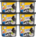 NATRUTH Moisture Absorbers 10.5OZ*6-Pack With Activated Charcoal,Portable Closet Dehumidifier, Odor Eliminator Absorber Bucket,Humidity Absorber,Cleaner Air Dehumidifier for Closet,Bathrooms, Boats
