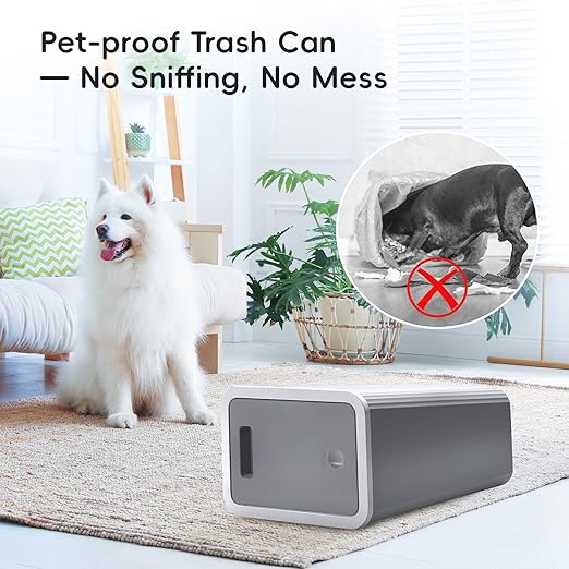 Small Trash Can, 3 Pack 4 Gallons Bathroom Garbage Can with Lid Press-Top, Small Waste Basket with Trash Bags, Slim Plastic Garbage Bin for Dorm, Office, Bedroom, Kitchen, Living Room （ Black ）