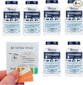 Pack of 6 (900 Tab) Steramine Sanitizing Tablets w/ 30x QT-10 Test Strips by FryOilSaver Co., Steramine Multi Purpose Contact Solution Sanitizer Tablets for Gym, Hotel, Bar, Restaurants & Food Service