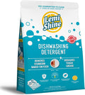 Lemi Shine Natural Dishwasher Pods | All-In-One Powder & Gel Dishwasher Detergent Pods with Powerful Citric Acid | Eco Friendly Dish Wash Cleaning Supplies (13 Count)