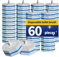 60PCS Toilet Wand Refills Compatible with Clorox Toilet Wand. Disposable Toilet Brush Refills. Bathroom Cleaning. Disposable Toilet Bowl Cleaners.