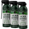 Gear Hugger Multipurpose Lubricant - Eco-Friendly (11 oz, Pack of 3), Rust Remover - Garage Door Lubricant Spray, Door Hinge Lubricant & Lock Lubricant - Plant-Based, No Petroleum, No PTFE