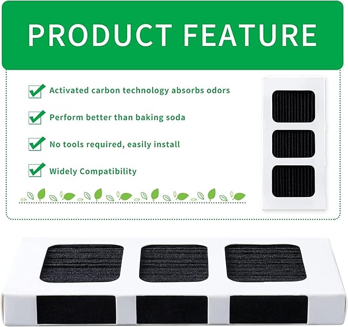 KEEPOW Air Filter Replacement Compatible with Frigidaire Paultra2 Air filter, Pureair Ultra ii, Electrolux 242047805, 5303918847, EAP12364179 (2 Pack)