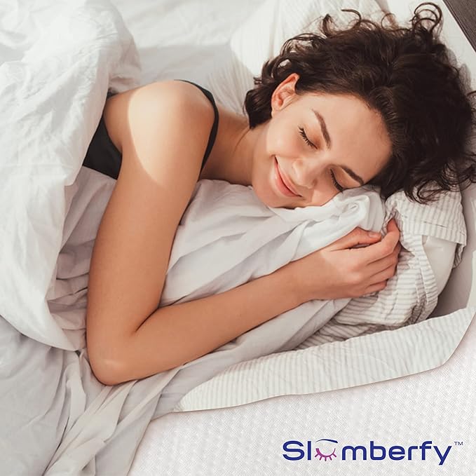 Waterproof Mattress Protector by Slumberfy | Hypoallergenic Bamboo Mattress Protector | Natural + Breathable Jacquard Fabric | Cal King Mattress Cover – 72x84”
