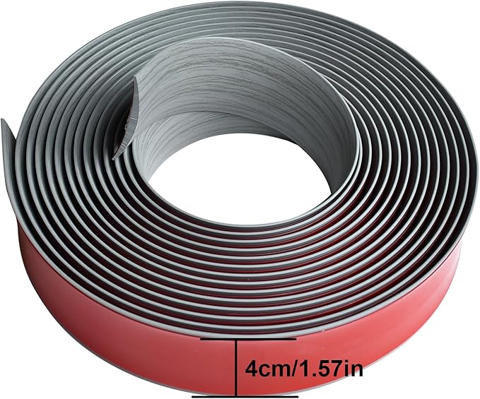 Floor/Door Flat Transition Strip & Self-Adhesive Vinyl Edge Trim - Laminate Gap Covering Joining Strip